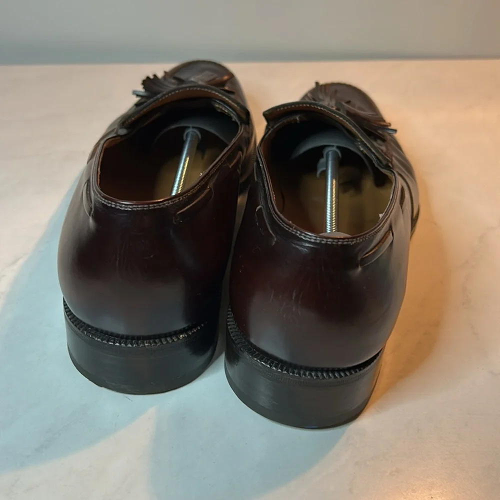 Salvatore Ferragamo Brown Leather Loafers Size 13 - Picture 5 of 11